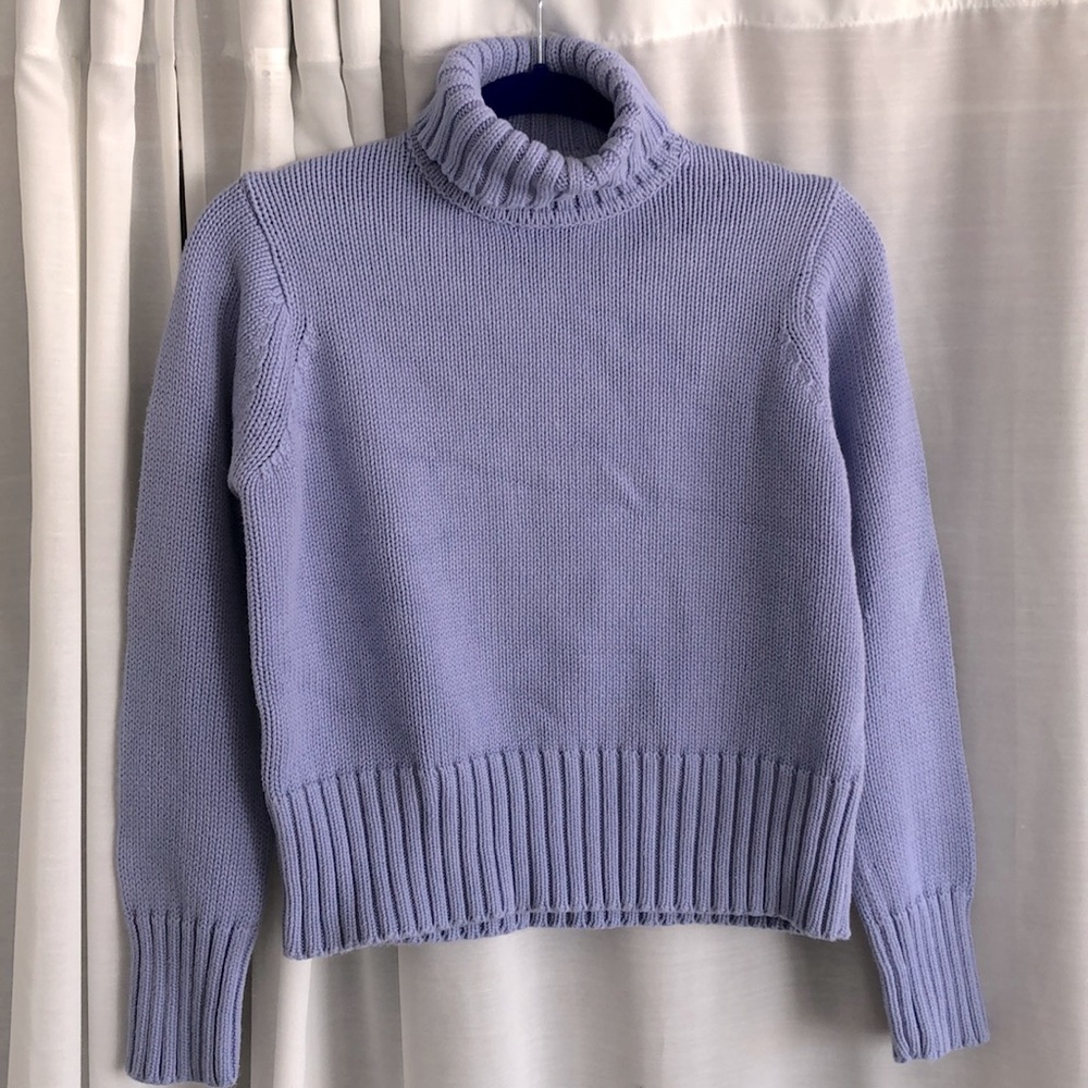 L.L. Bean Cropped Turtleneck